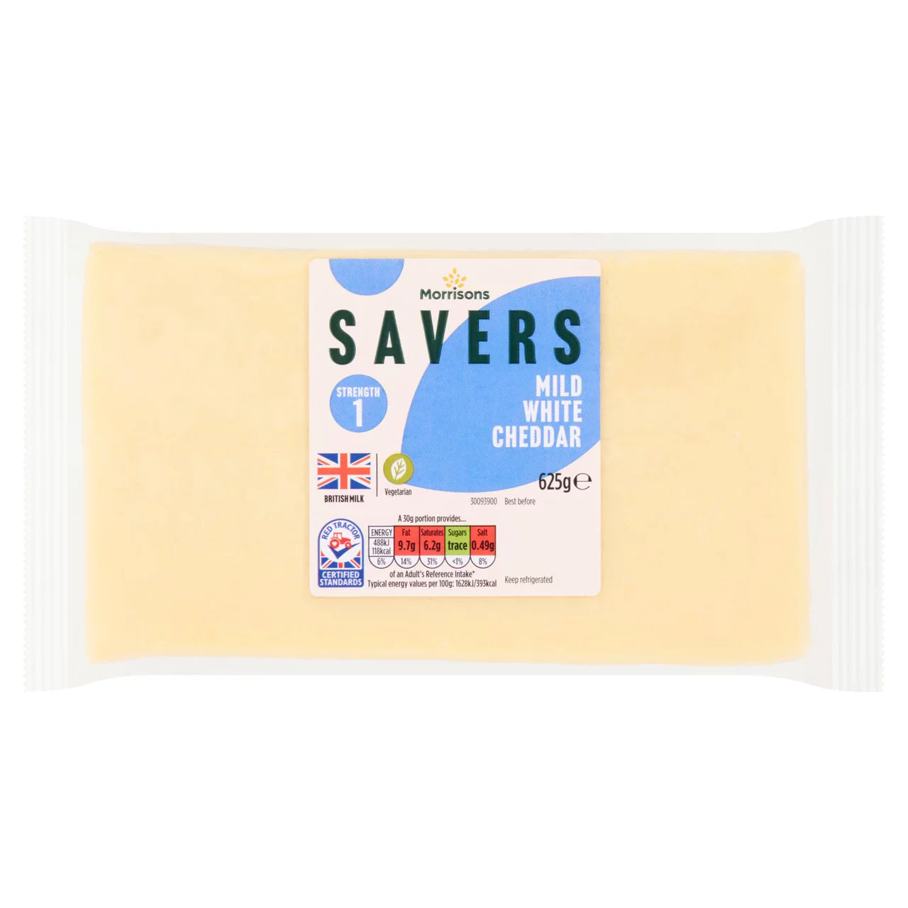 Morrisons Savers Mild White Cheddar 700g