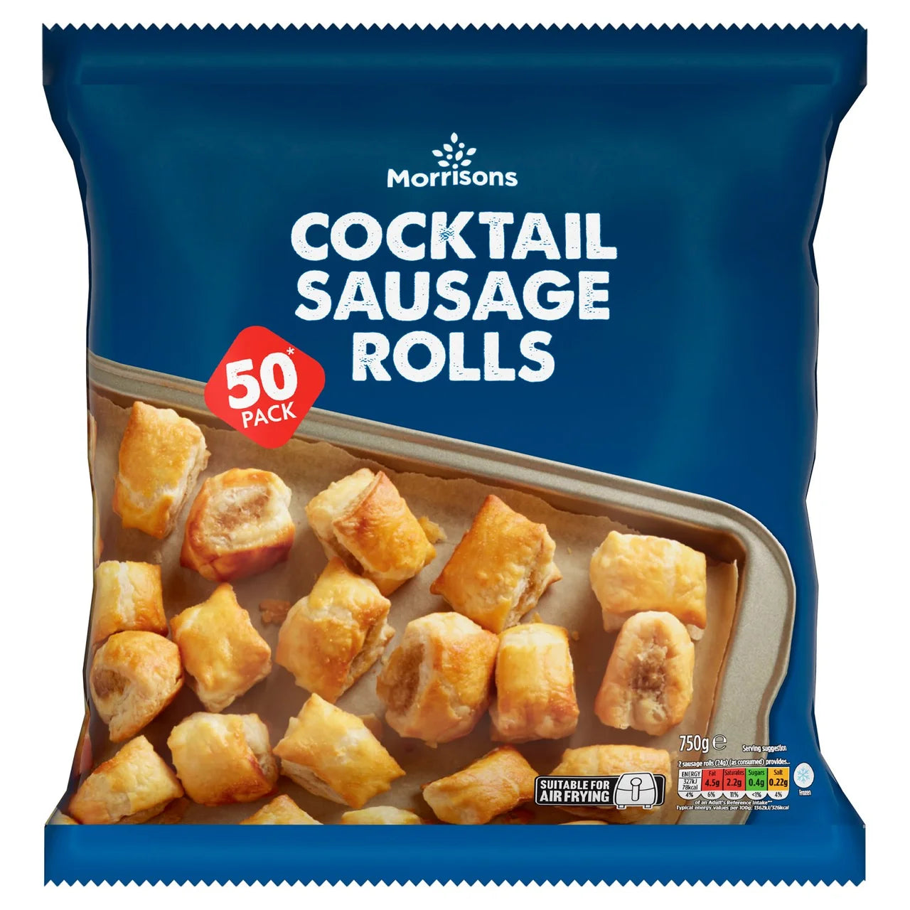 Morrisons Cocktail Sausage Rolls 750g