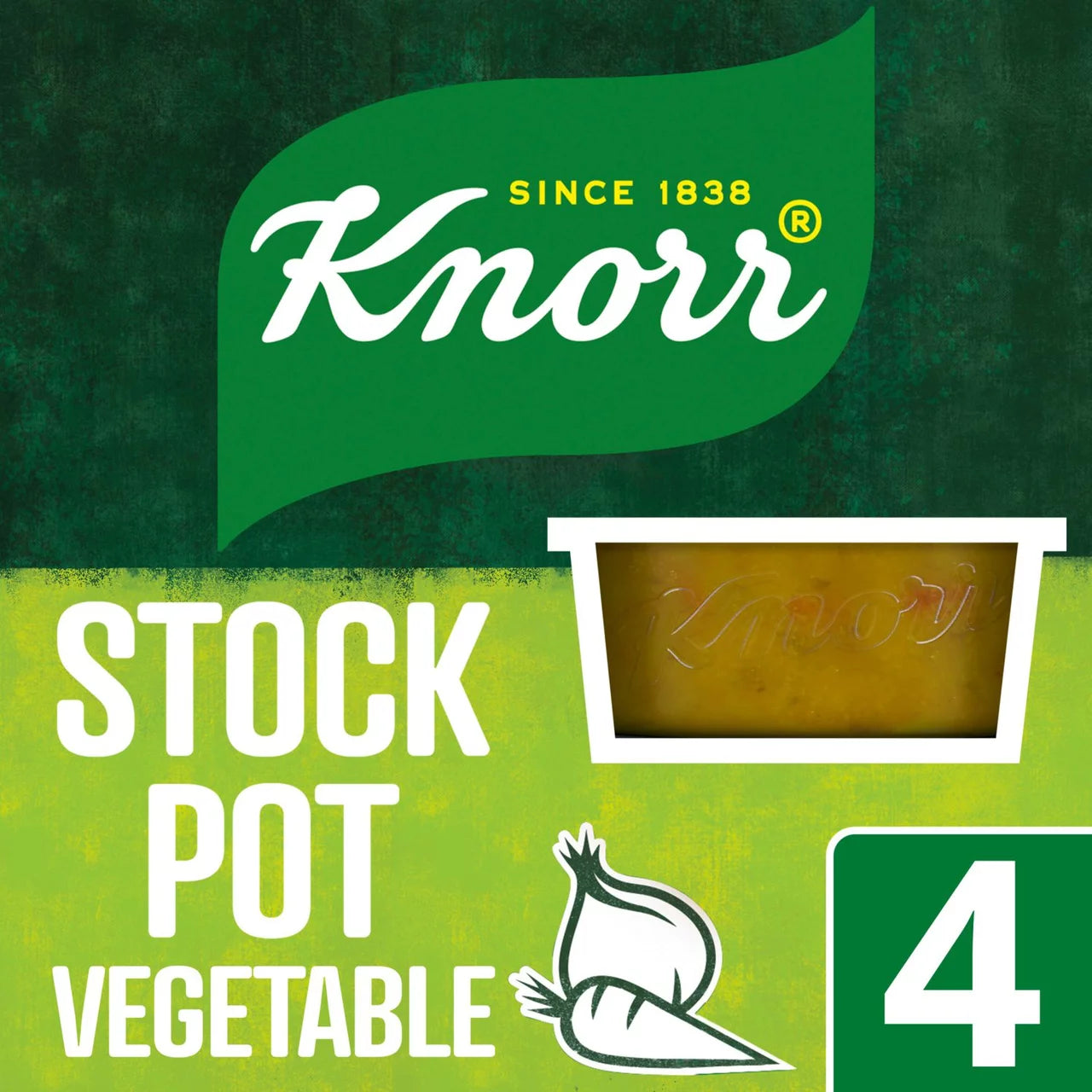 Morrisons Vegetable Stock Pot 4pk