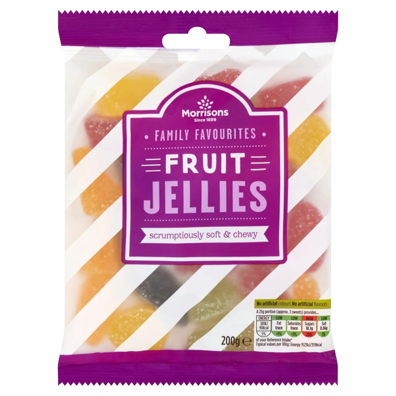 Morrisons Fruit Jellies 200g