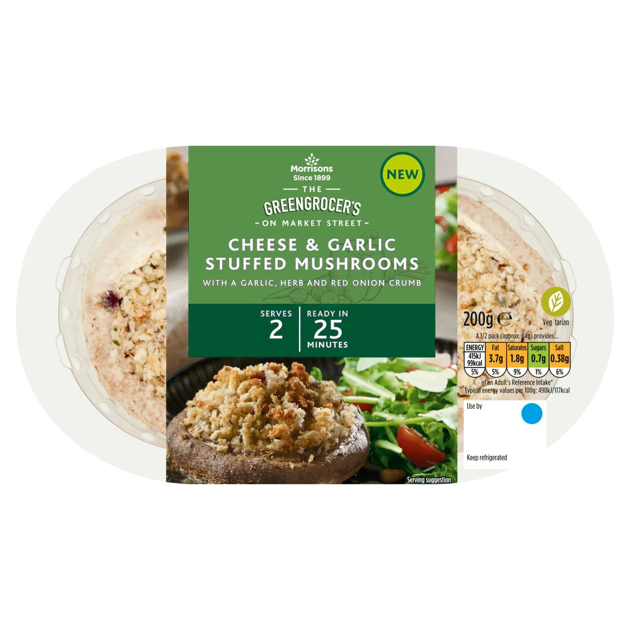 Garlic Stuffed Mushrooms 200g.