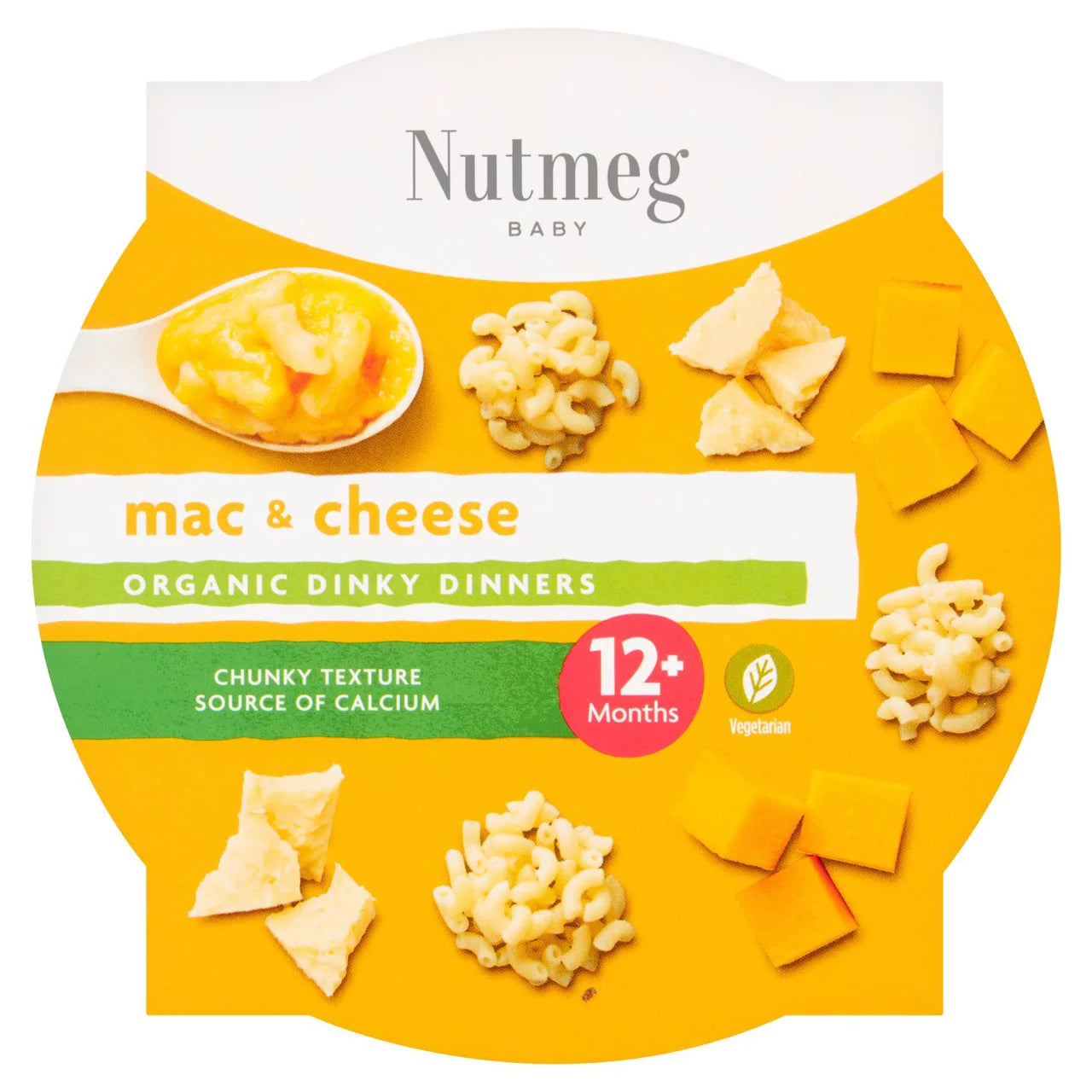 Nutmeg Mac & Cheese 12 Months 200g