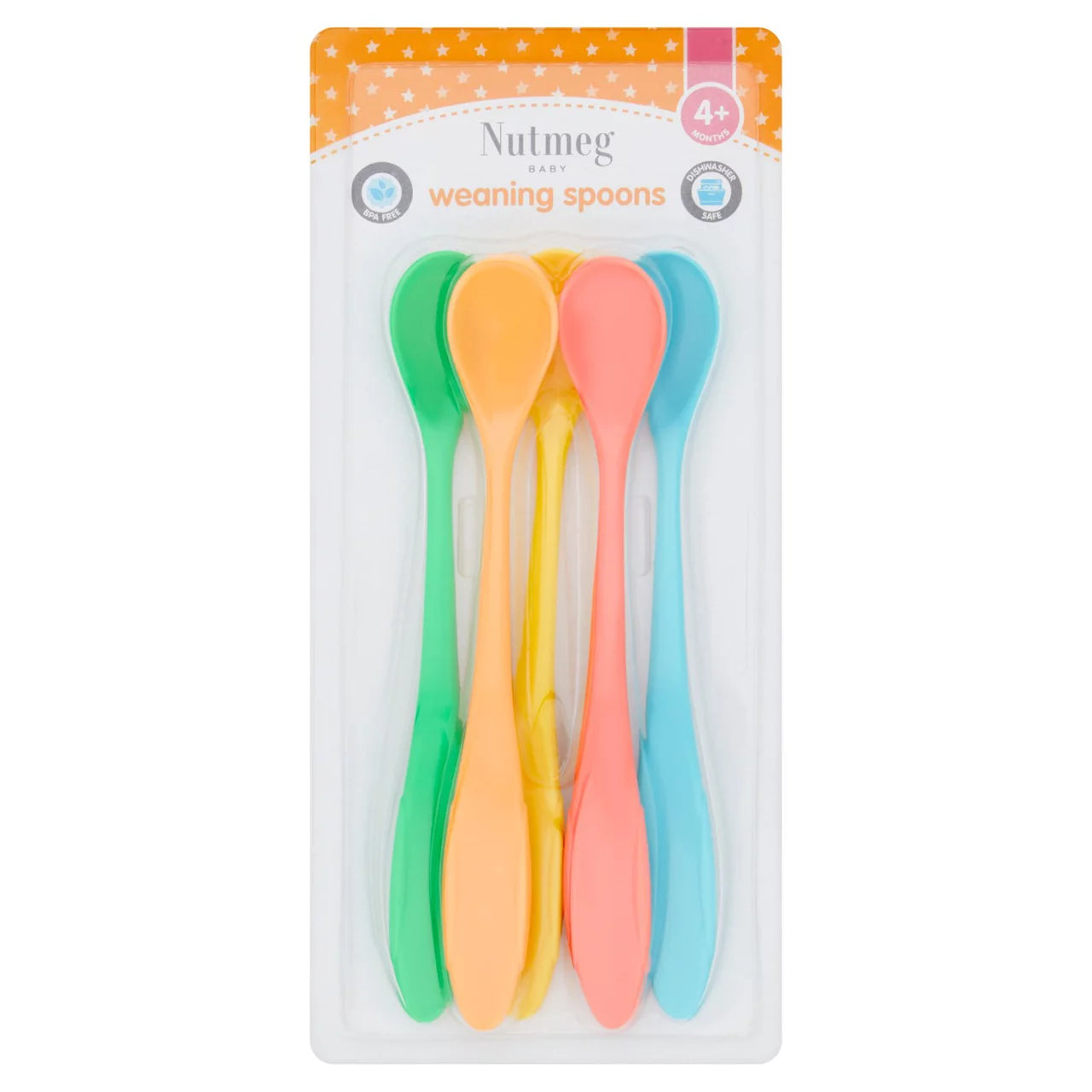 Nutmeg Weaning Spoons 5pk