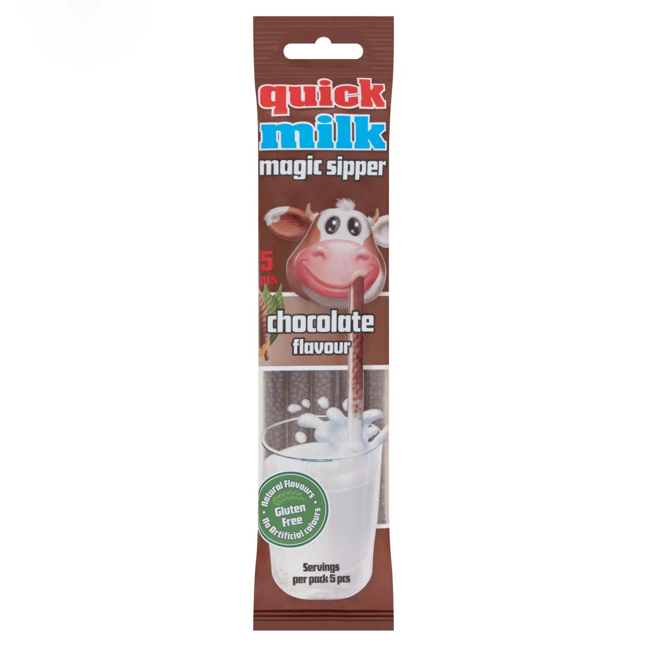 Quickmilk Chocolate Magic Sipper 5 x 6g