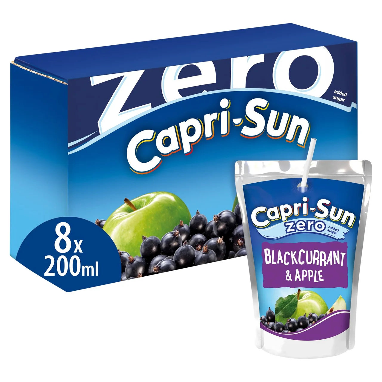 Capri Sun Zero Blackcurrant 8 x 200ml