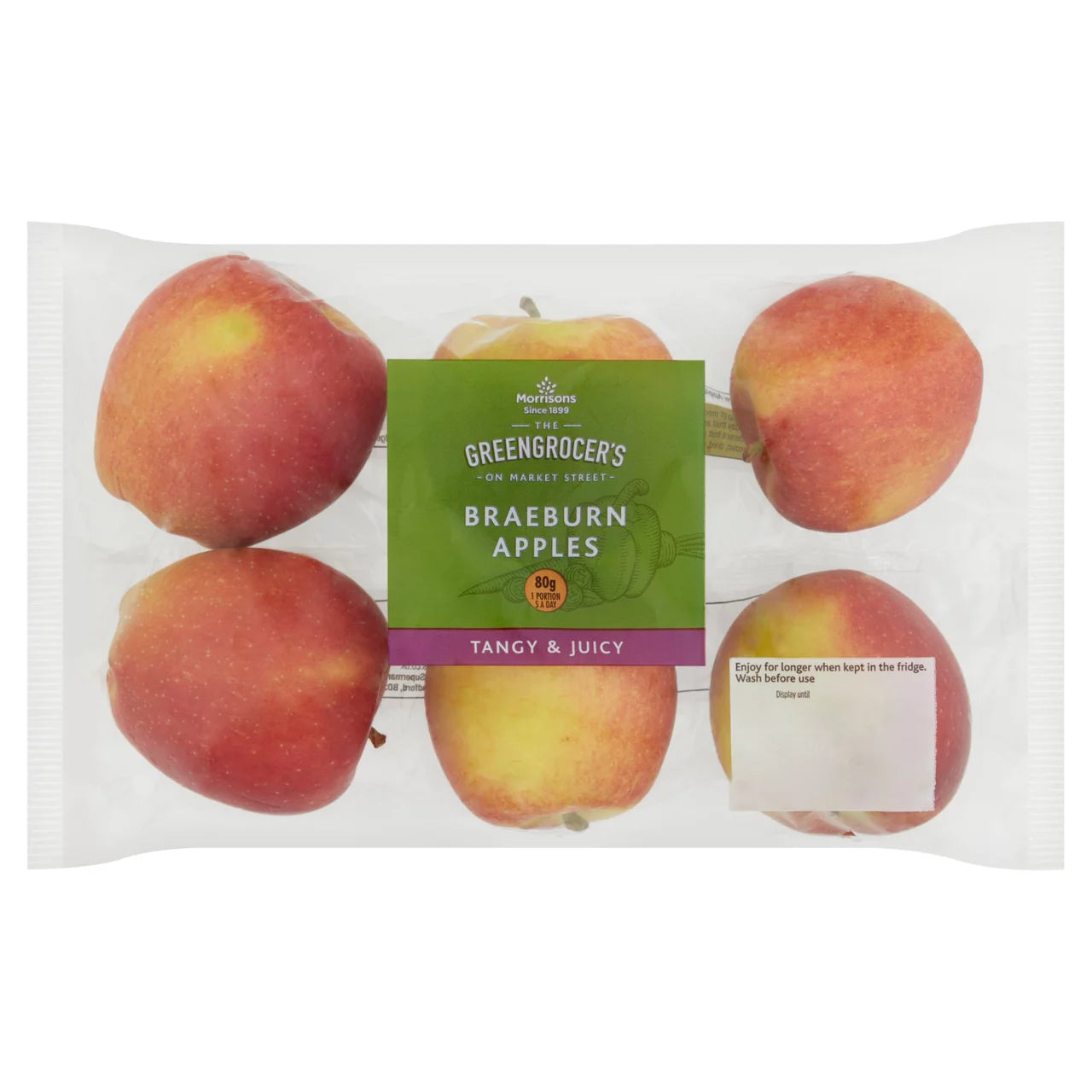 Morrisons Braeburn Apples 6pk [425]