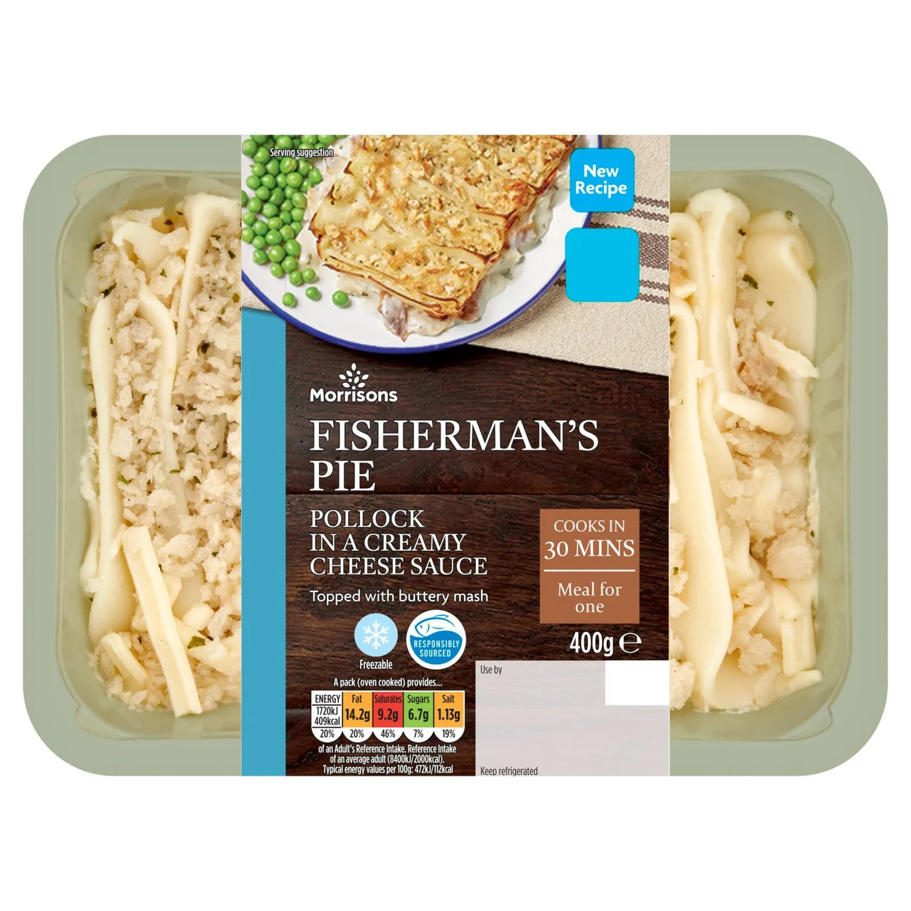 Morrisons Fishermans Pie 340g