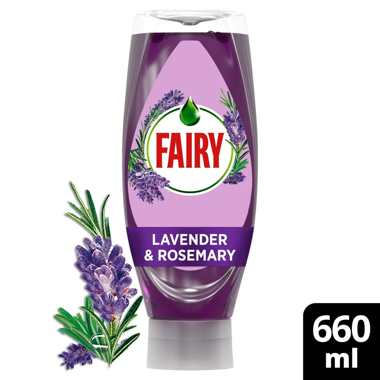 Fairy Max Power Lavender Washing Up Liquid 660ml
