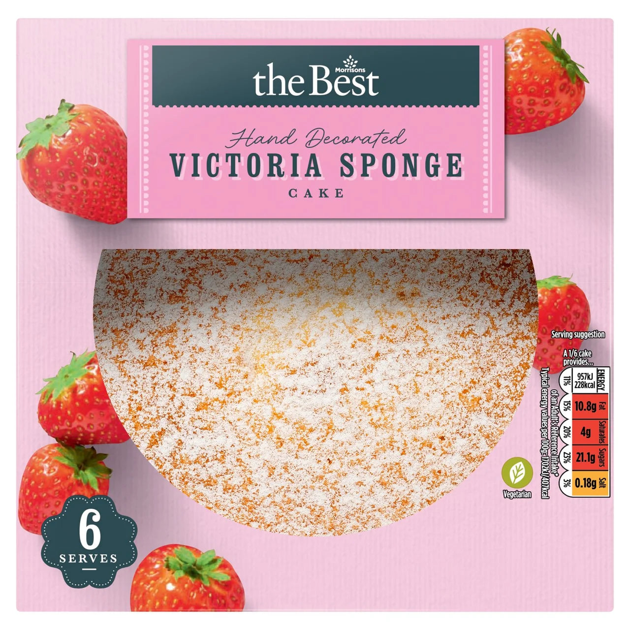Morrisons The Best Victoria Cake