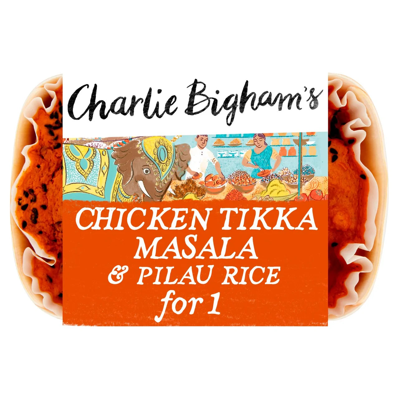 Charlie Bighams Chicken Tikka Masala & Pilau Rice 805g