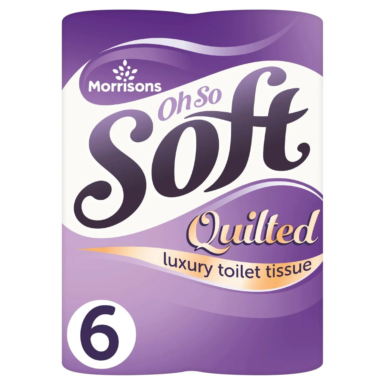 Morrisons Quilted Toilet Tissue Bigger Rolls 6pk