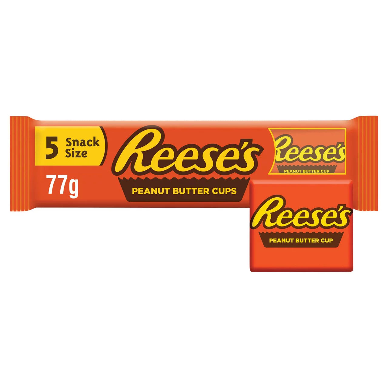 Reeses Peanut Butter Cups Snack Size 77g