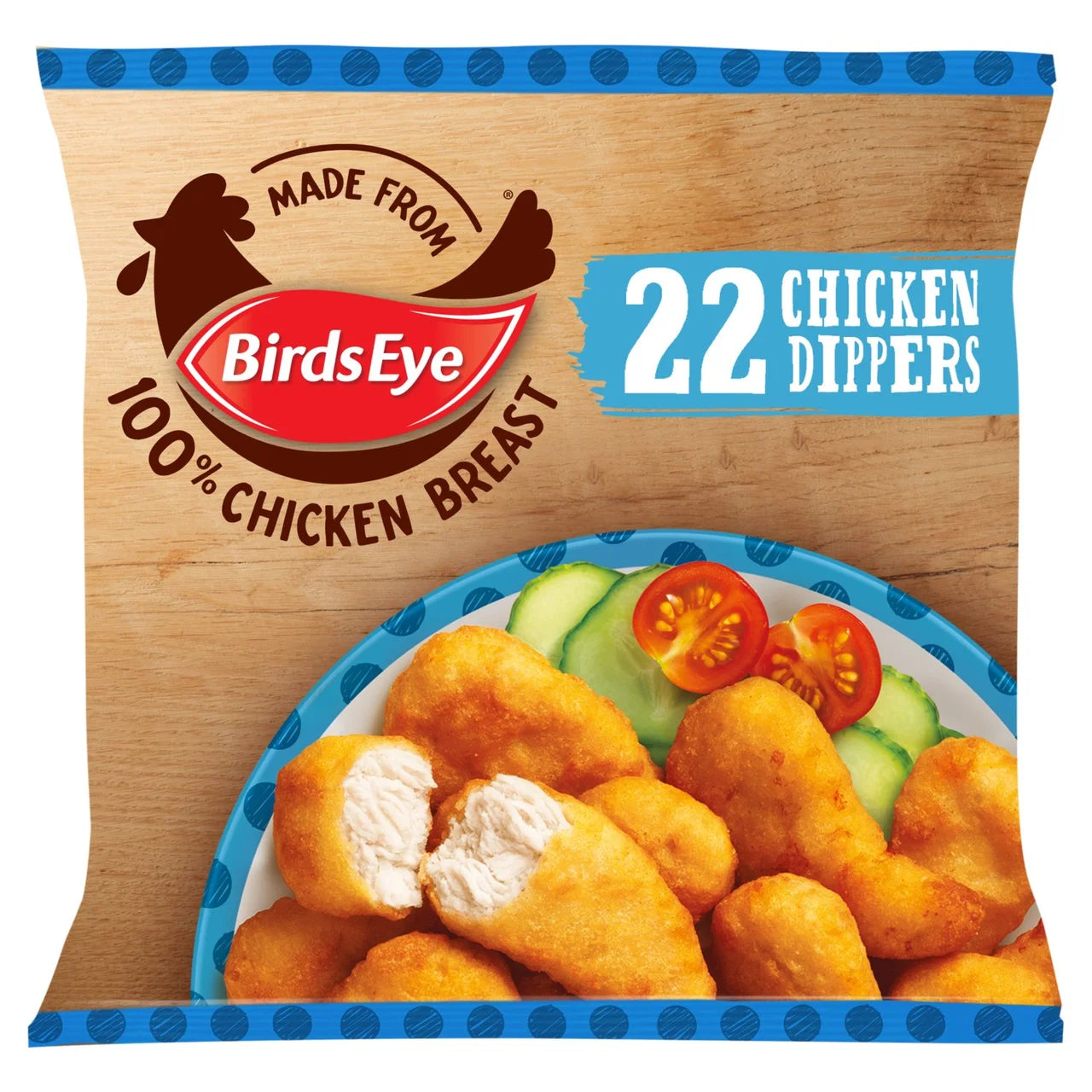 Birds Eye 12 Crispy Chicken Dippers 220g