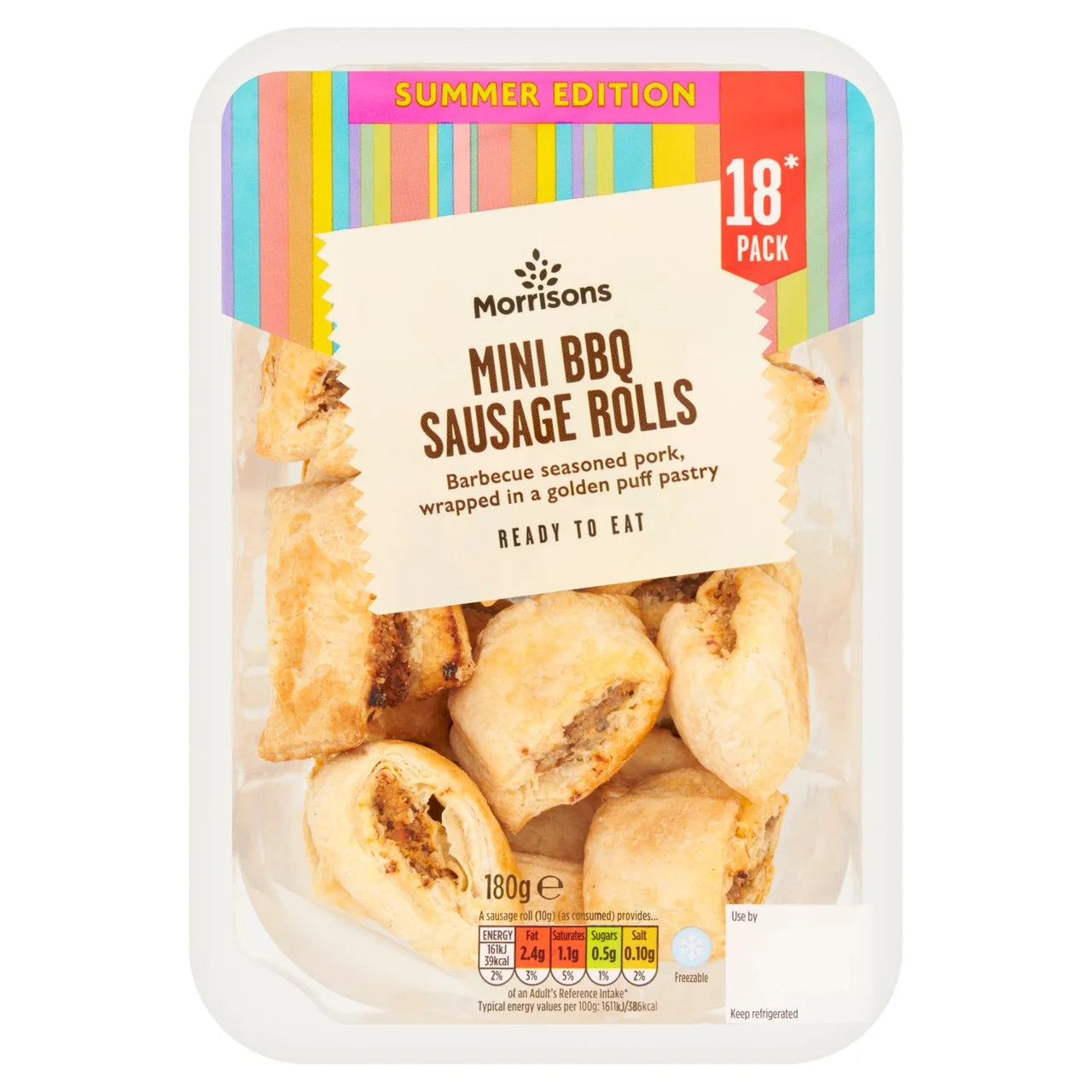 Morrisons BBQ Mini Sausage Rolls 180g