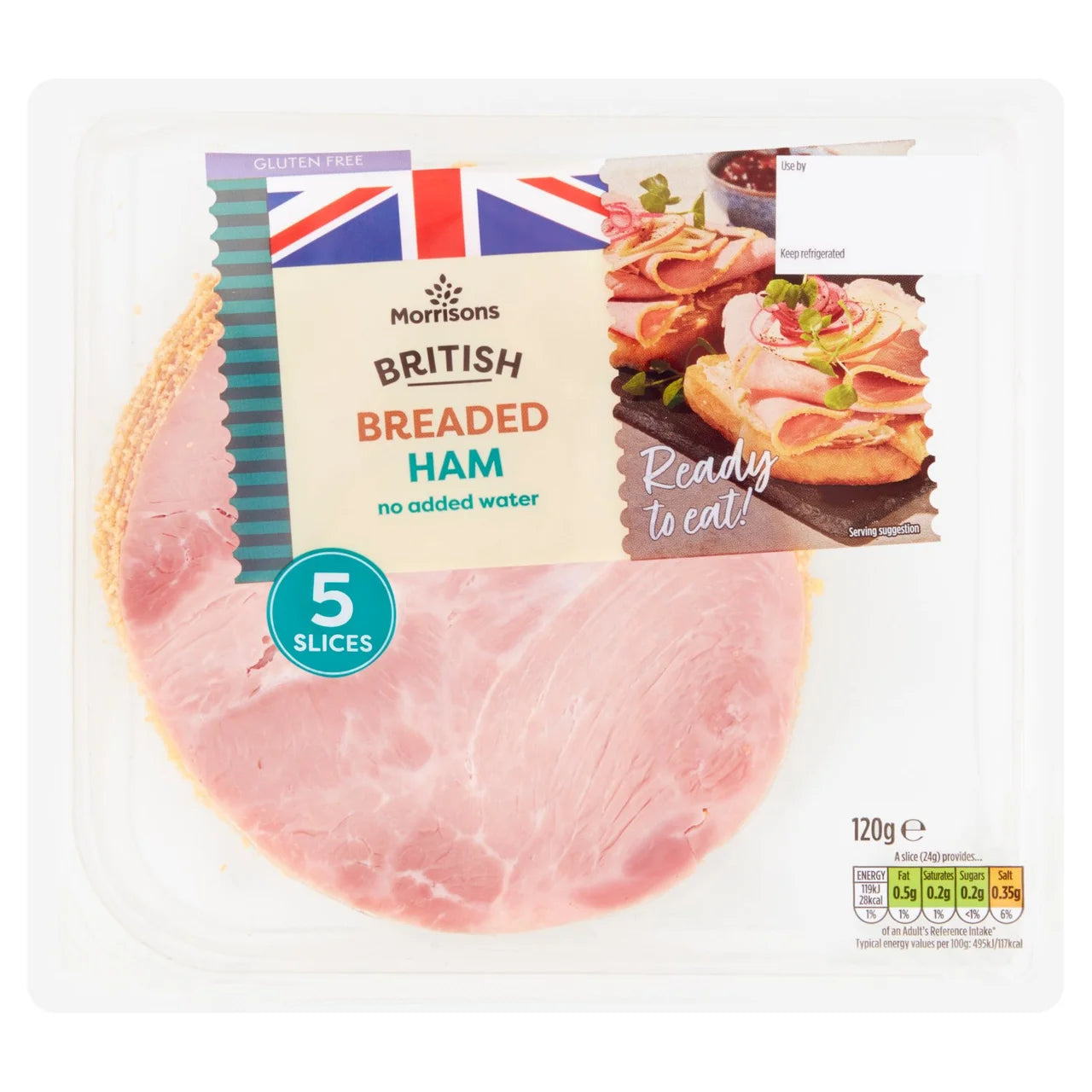 Morrisons Carvery Breaded Ham 120g