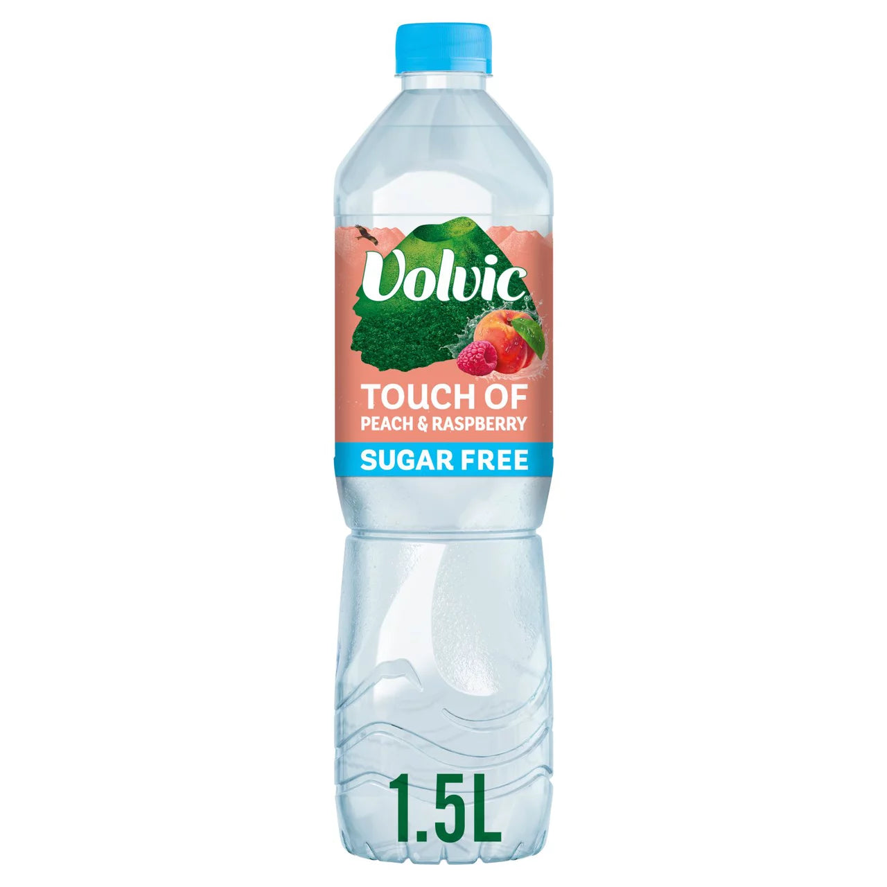 Volvic Touch Of Fruit Peach & Raspberry Vitality Flavoured Water 1.5L