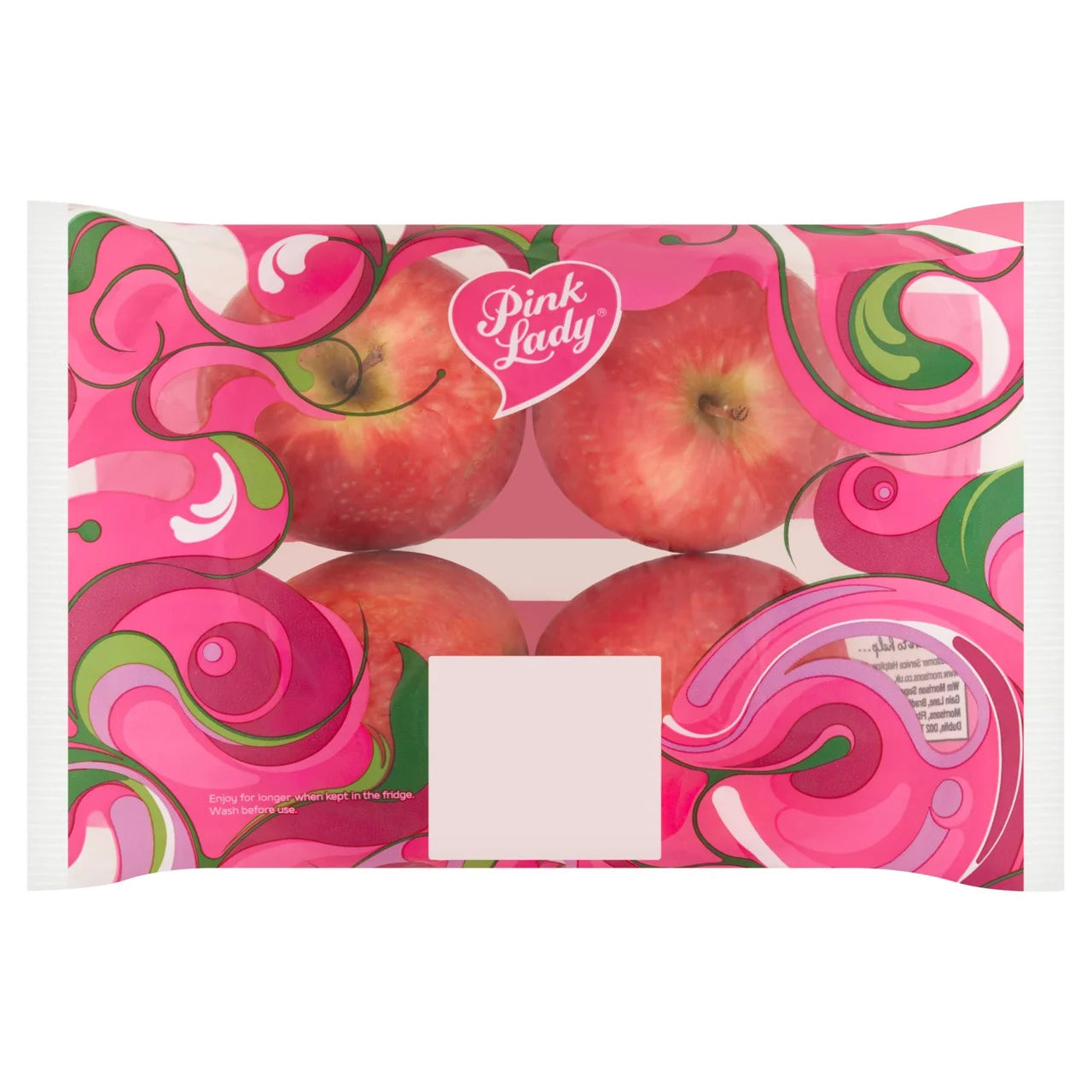 Morrisons Pink Lady Apples Tray 4pk