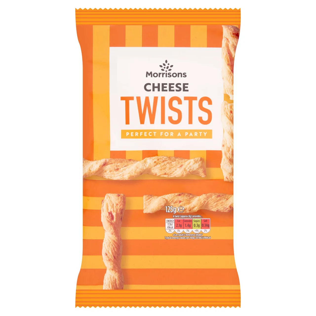 Morrisons Cheddar Cheese Twist 125g