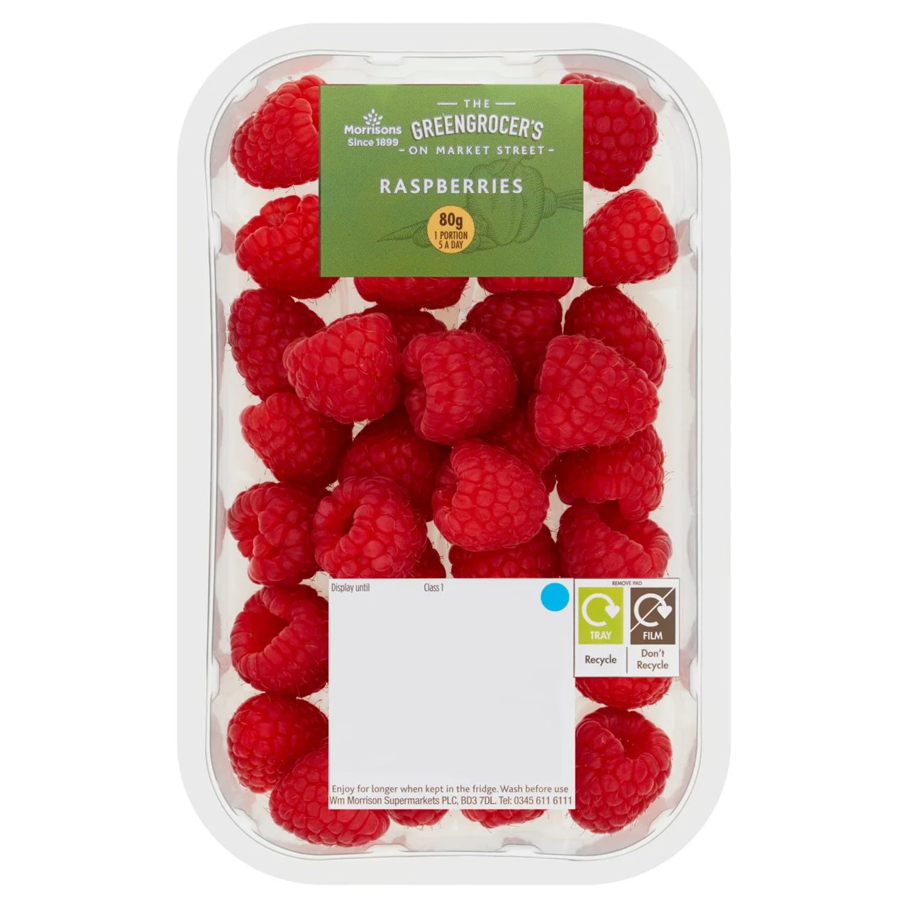Morrisons Raspberries 150g [865]