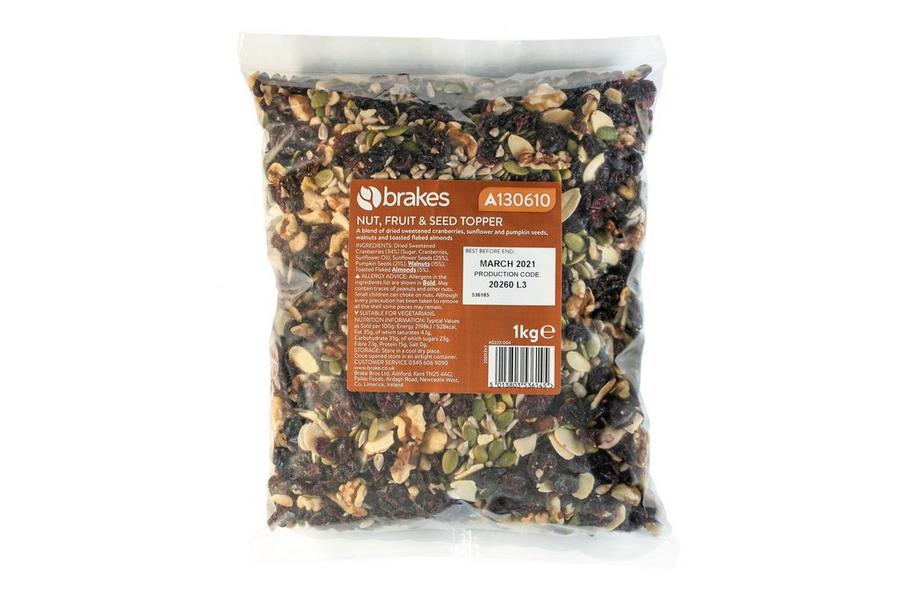 Brakes Nut, Fruit & Seed Topper 1kg