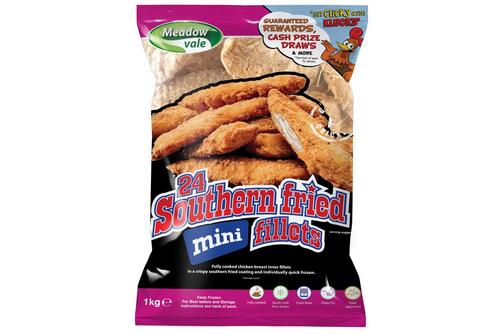 Meadowvale 24 Southern Fried Chicken Mini Fillets