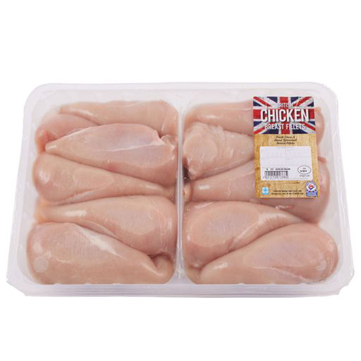 Costco British Chicken Breast Fillets KG (approx 2.5kg)