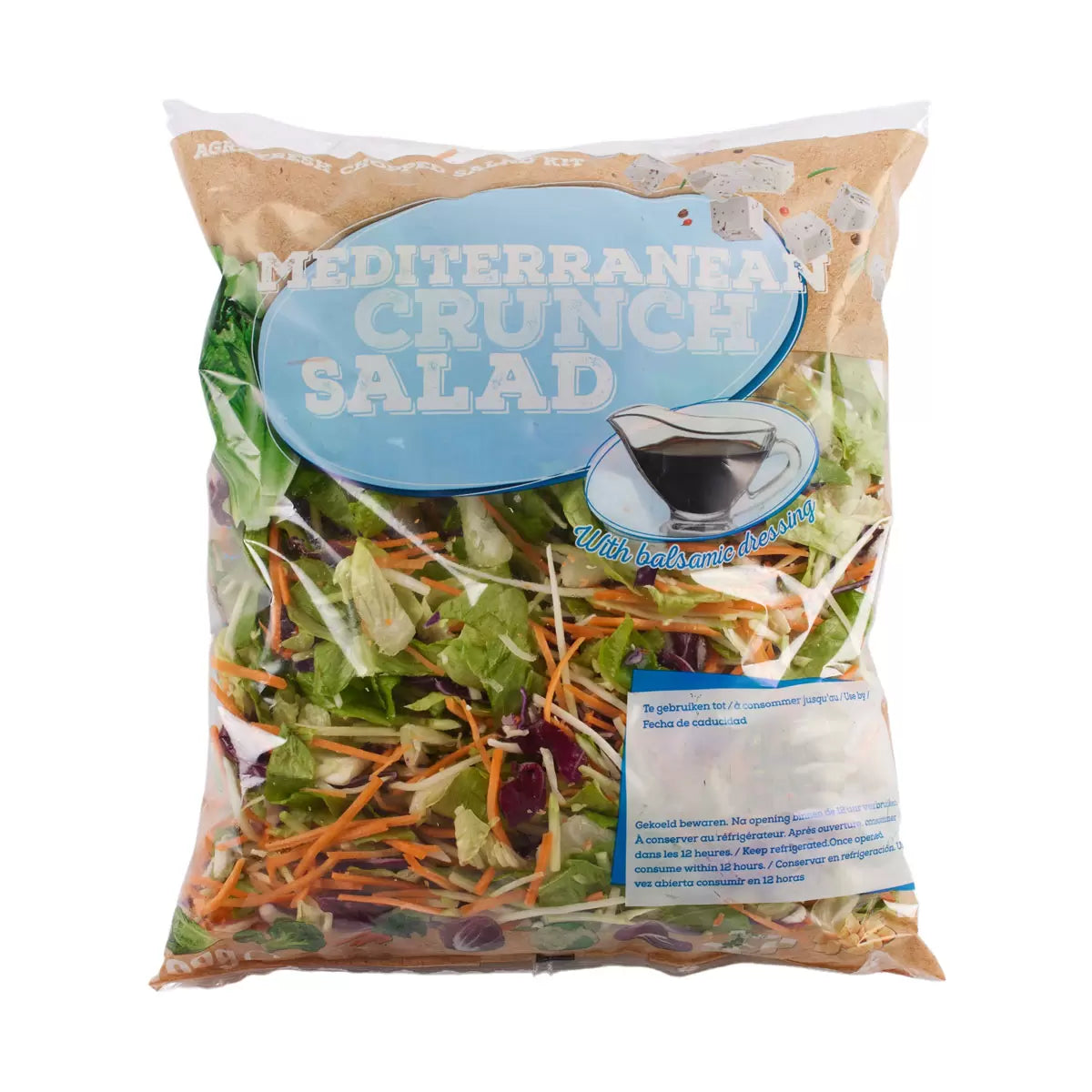 Costco Mediteranean Crunch Salad - 700g Bag