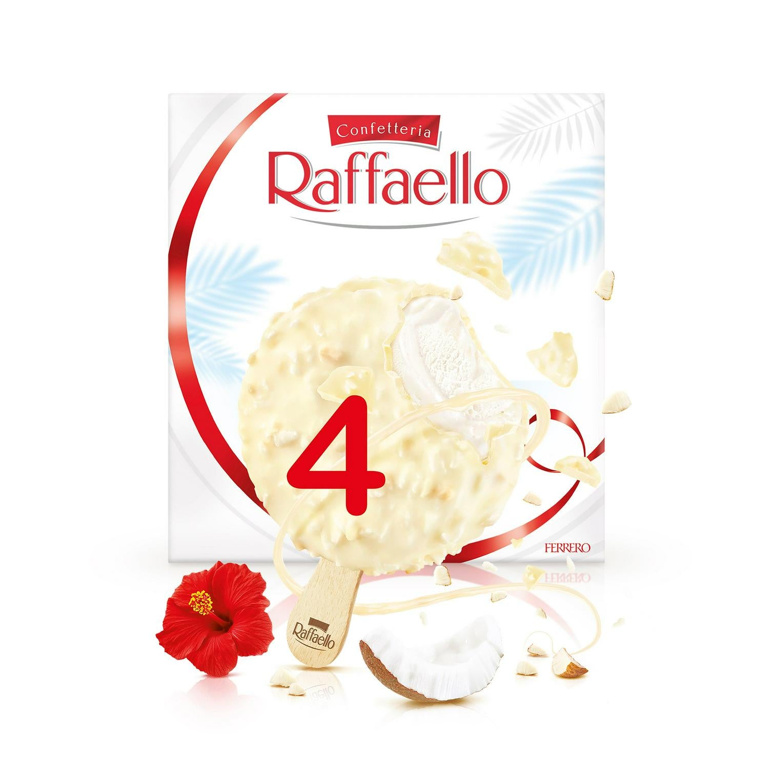 Raffaello Ice Cream 4 Pack