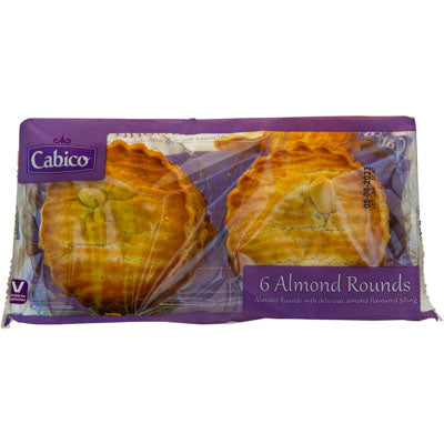 Cabico 6 almond rounds