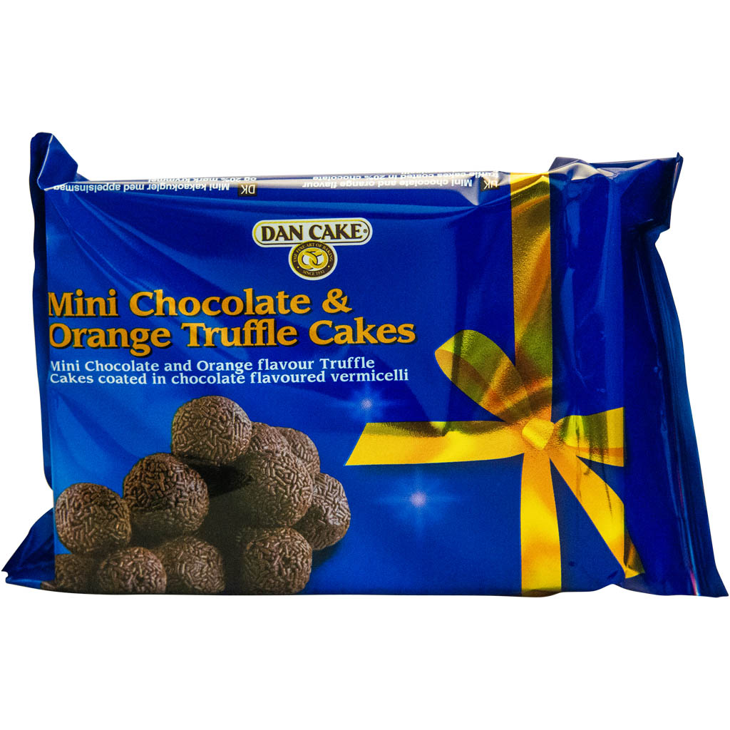 Dan Cake Chocolate & Orange Truffles 140g