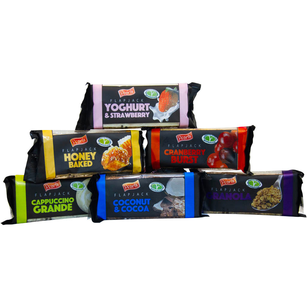 Pearl's Flapjack Mixed Flavours Single