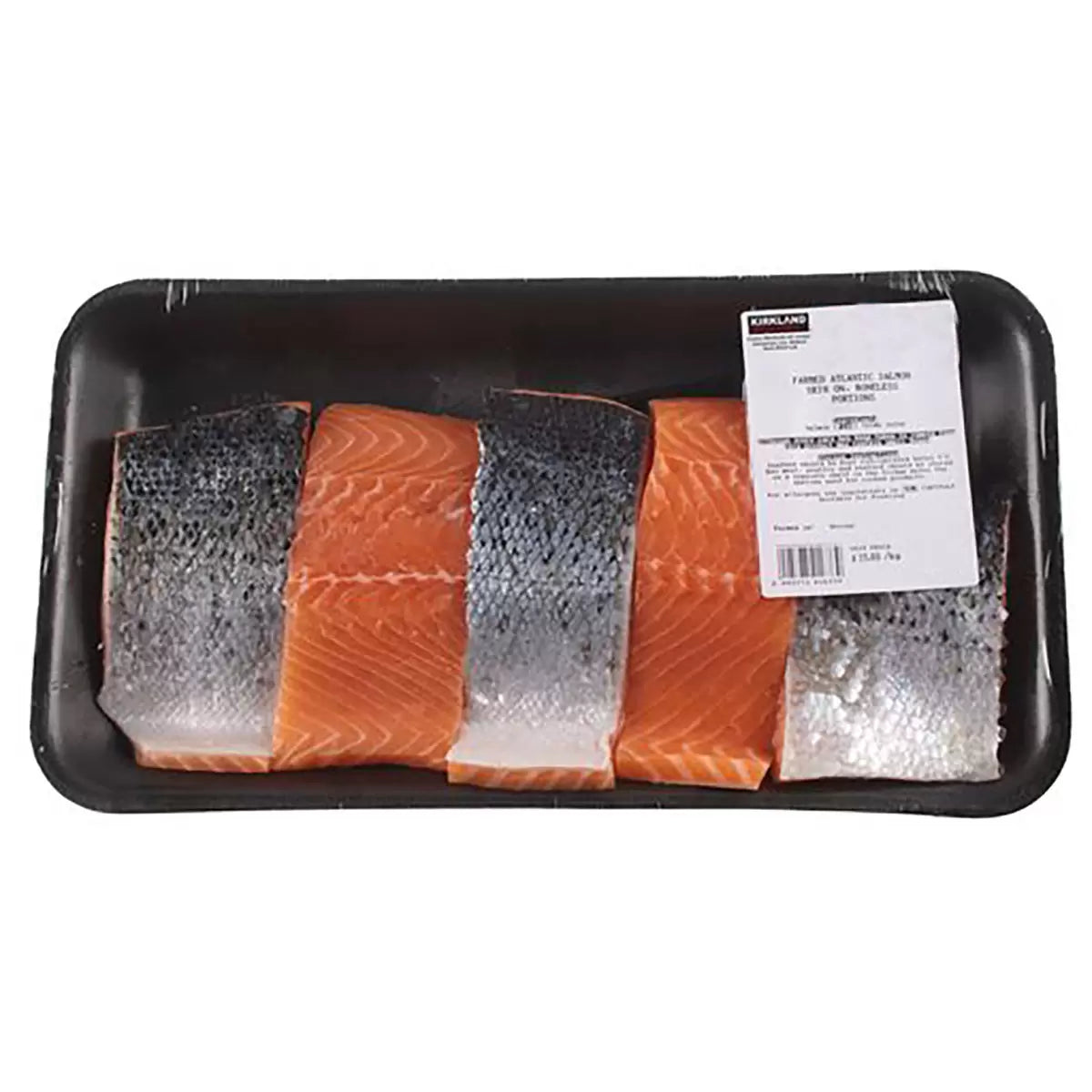 Salmon Skin-on-Boneless Portions kg