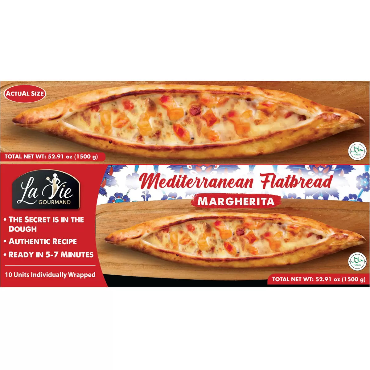 CC La Vie Gourmand Cheesey Garlic Flatbread 10pk