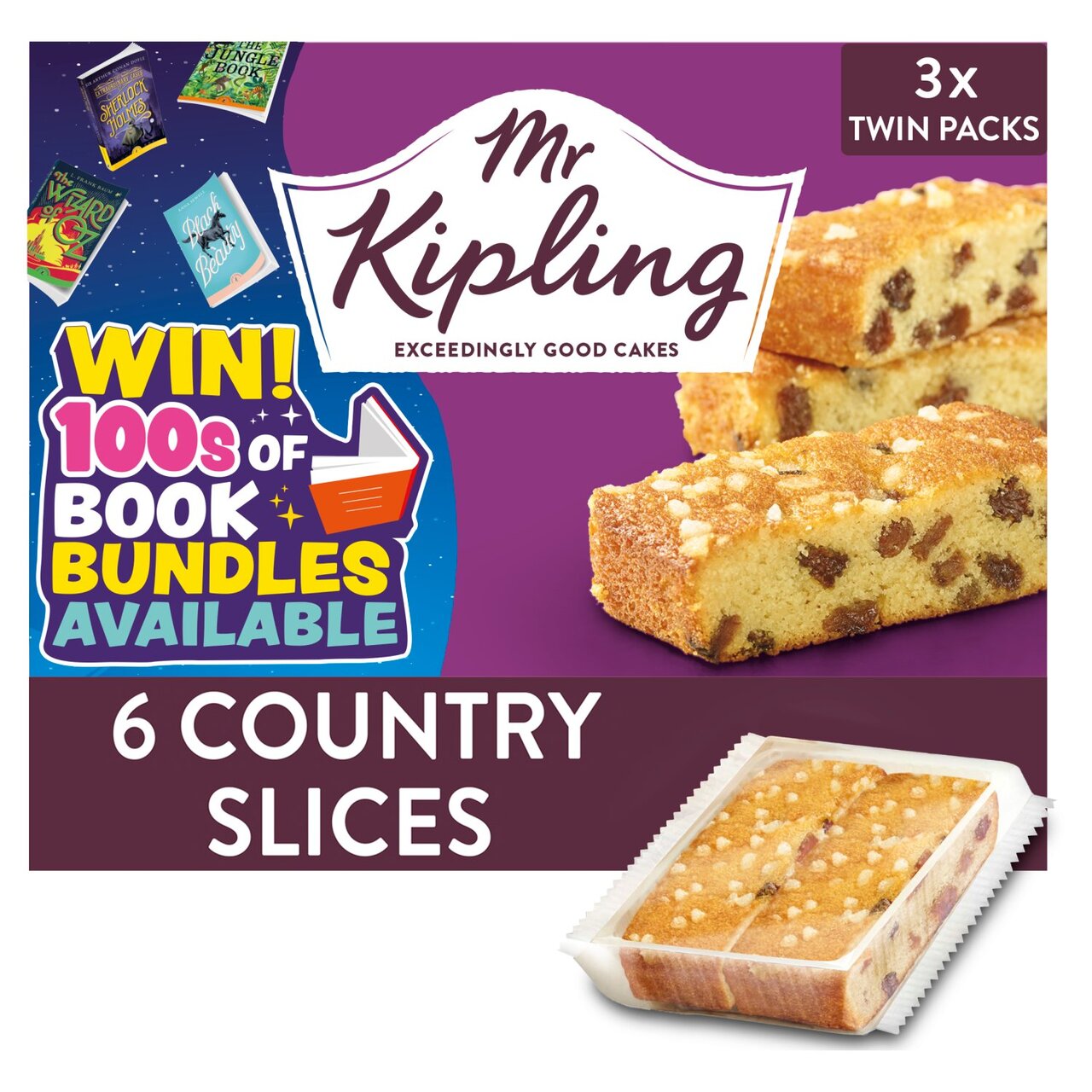 Mr Kipling 6 Country Slices