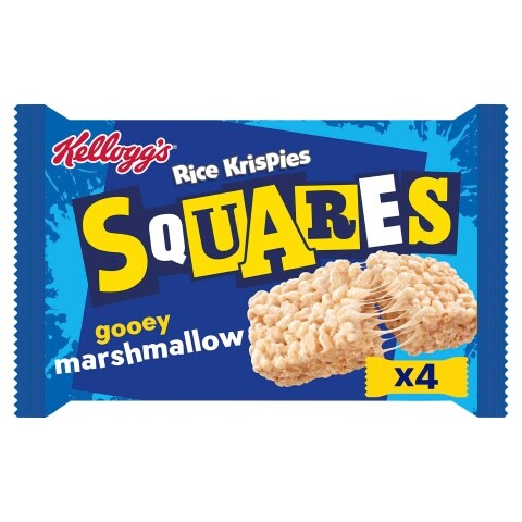 Kellogg's Rice Krispie Squares Chewy Marshmallow 4pack