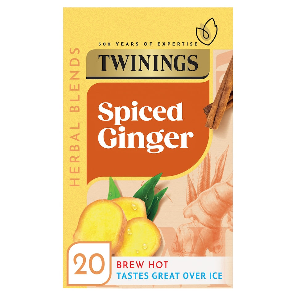 Twinings Ginger 20 Tea Bags 35g