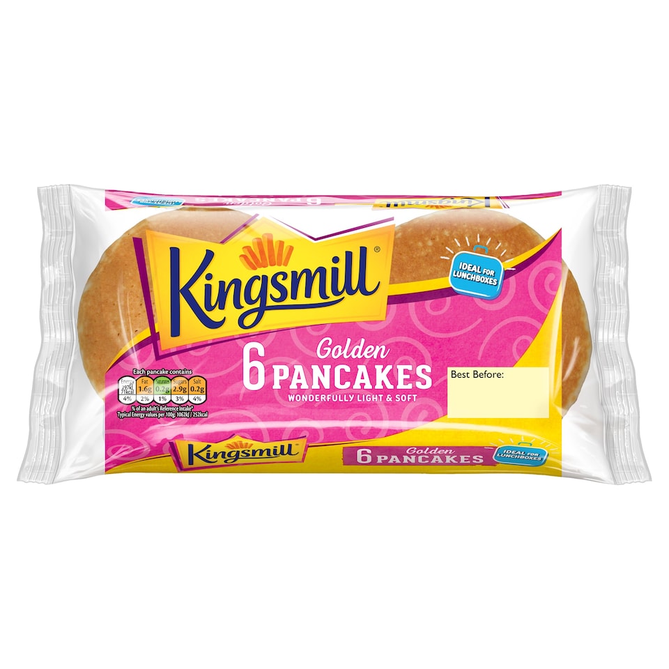 Kingsmill Pancakes 6pk