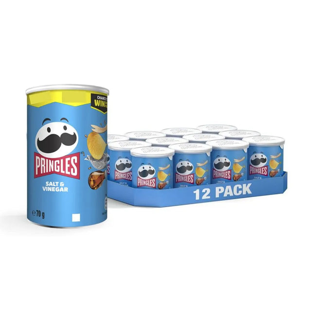 BULK Pringles Salt & Vinegar 70g PMP1.25 x12