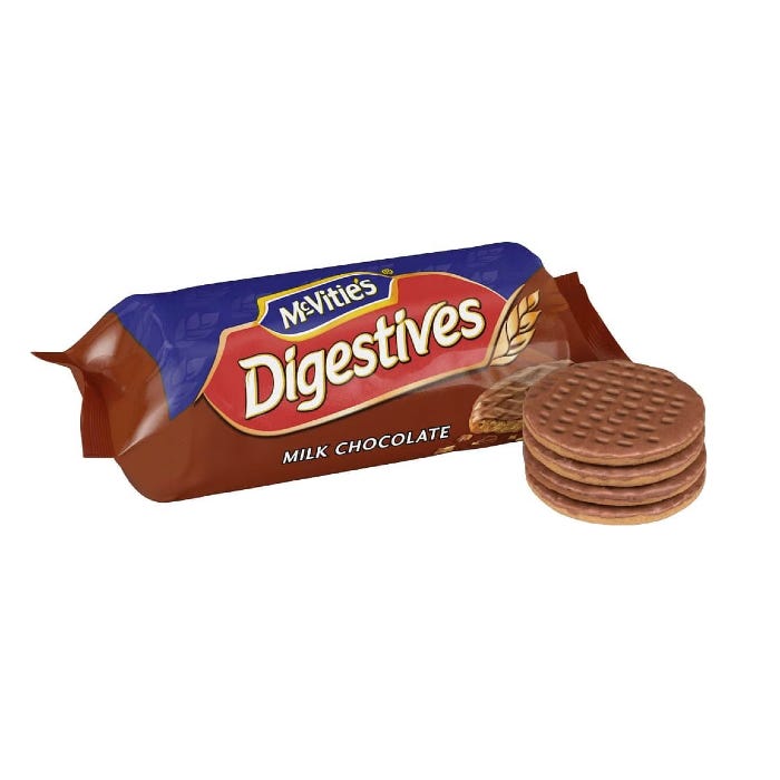 McVitie's Milk Chocolate Digestive Biscuits 200g