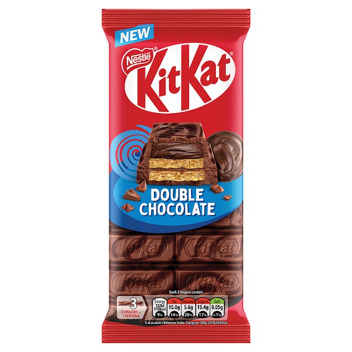 Kitkat Double Chocolate Sharing Bar 99g PM 1.50