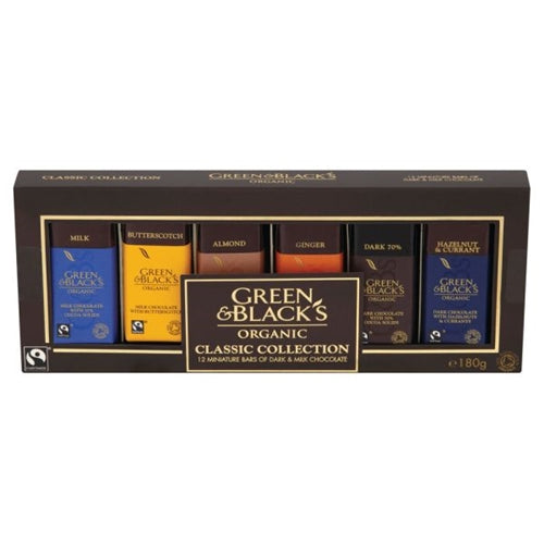 Green + Blacks Classic 12 Mini Bars