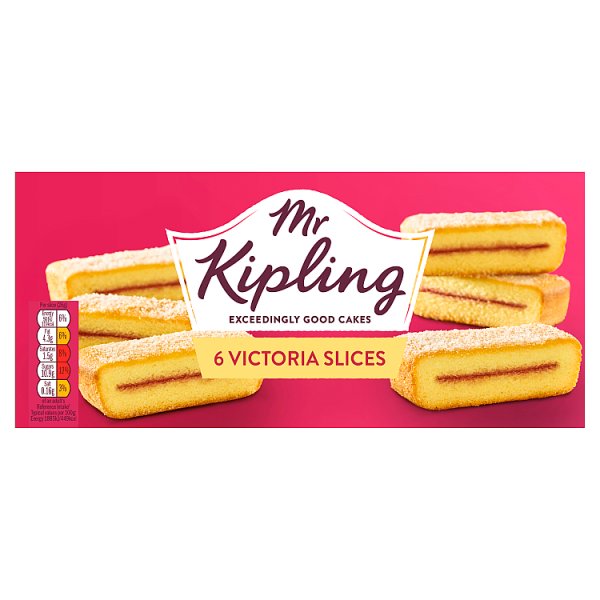 Mr Kipling Victoria Slices 6pack