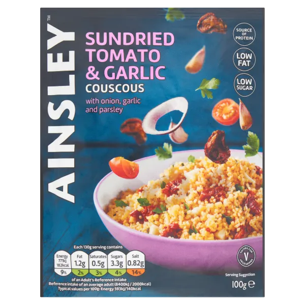 Ainsley Harriott Sundried Tomato & Garlic Couscous 100g.