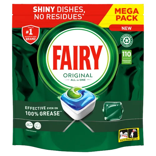 FAIRY DISHWASHER TABS ALL IN ONE ORIGINAL 110's