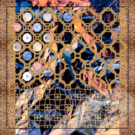 Emporio Fiore Silk Scarf 430 Rockery