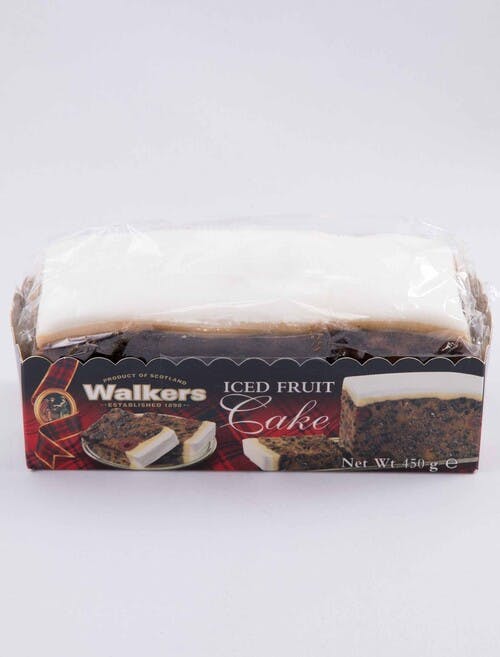 Walkers Iced Fruit Cake 454g