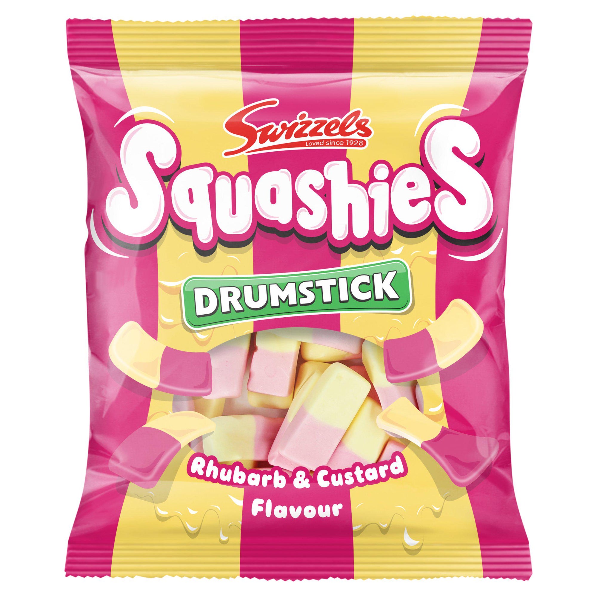 Squashies Rhubard & Custard 140g
