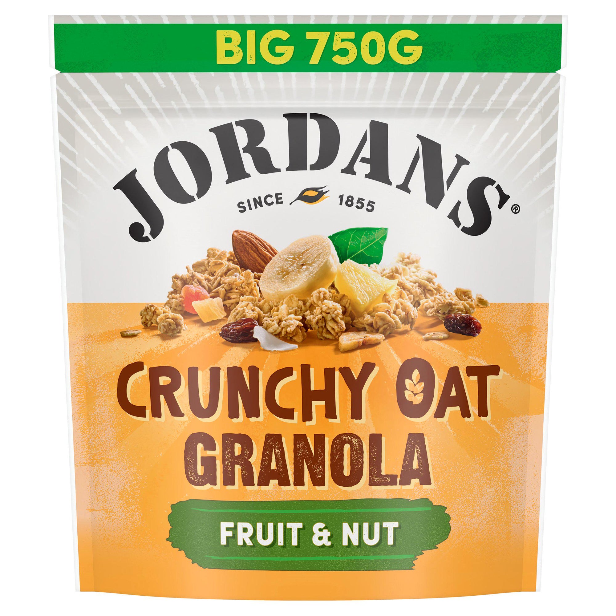 Jordans Crunchy Oat Granola Fruit & Nut Granola Breakfast Cereal 750g
