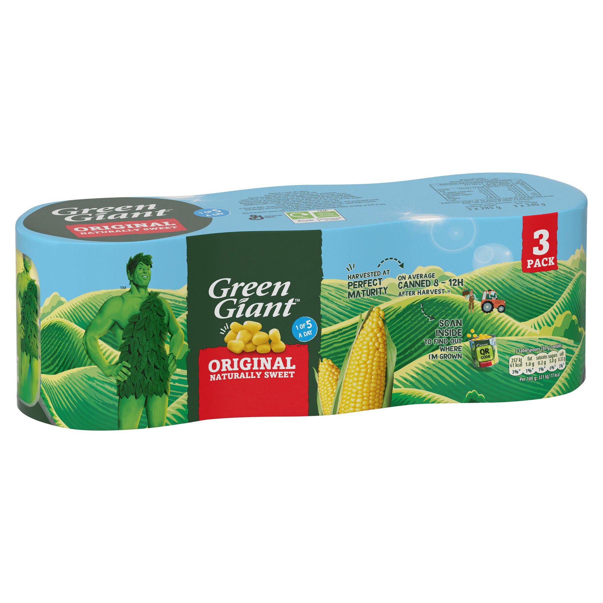 Green Giant Sweetcorn Niblets 3 x 340g