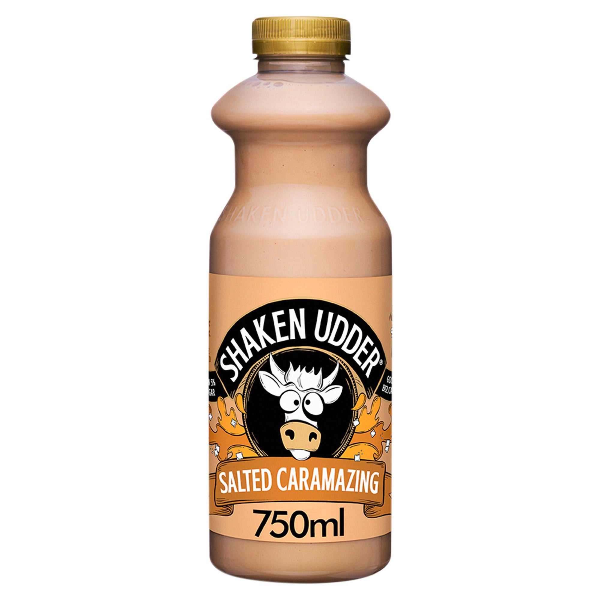 Shaken Udder Salted Caramel Milkshake 750ml